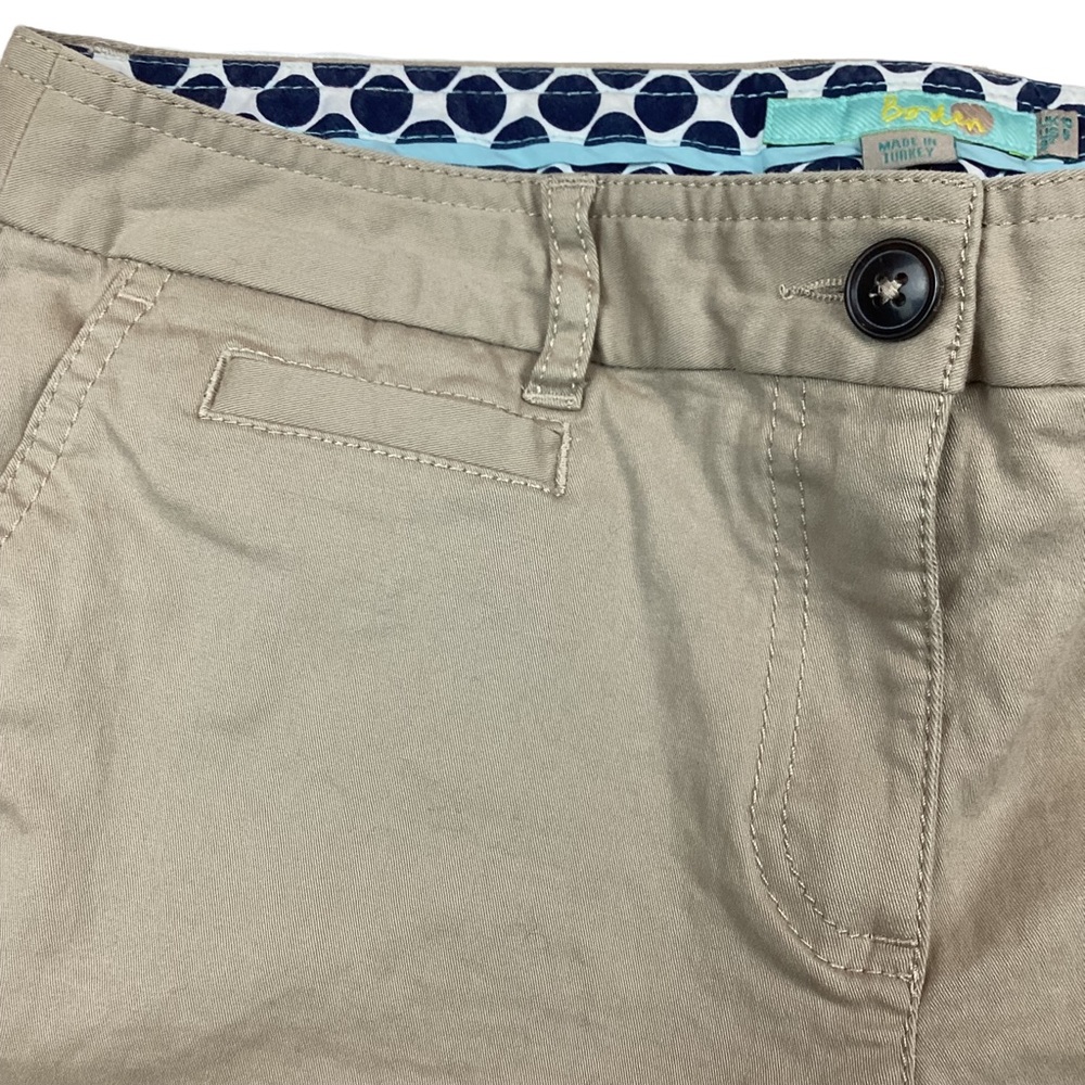 Boden 8” Flat Front Khaki Shorts - Picture 3 of 7